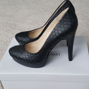 Calvin Klein black pumps